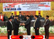 PJ Walikota Kotamobagu Abdullah Mokoginta Hadiri Pelantikan Anggota DPRD Masa Bakti 2024-2029