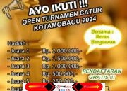 Warga Kotamobagu Sambut Baik Oven Turnamen Catur RSB For Winner