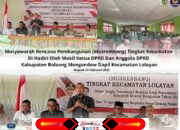 Musrenbang Kecamatan Lolayan, 3 Aleg Bolmong Siap Kawal Aspirasi Masyarakat