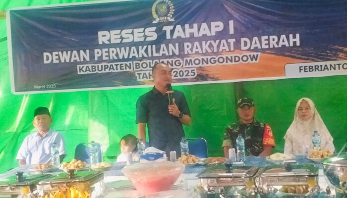Gelar Reses, Febrianto Tangahu Siap Kawal Aspirasi Masyarakat Lolayan