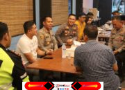 Kapolres Kotamobagu Gelar Buka Puasa Bersama Jurnalis