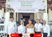 Sangadi Matayangan Supriadi Mondo Terima Penghargaan Dari Balai Taman Nasional Nani Wartabone