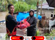 LSM Garda Timur Indonesia Salurkan Bantuan Kepada Warga Manado Terdampak Banjir 
