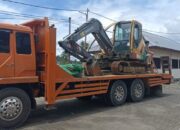 Waduh ! Sempat Raib, Aset Pemkab Bolmong Jenis Excavator Akhirnya Ditemukan