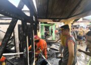Rumah Sangadi Bakan Ludes  Di Amuk Si Jago Merah