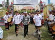 Perayaan Dharma Santi Tahun Baru Saka 1947 Kembang Merta Di Hadiri Bupati Yusra Alhabsy