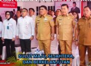 Gubernur YSK Hadiri Peluncuran Koperasi Merah Putih Tingkat Provinsi Di Minahasa