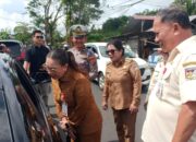 Wabup Minahasa Tinjau Langsung Razia Pajak Kendaraan di Langowan