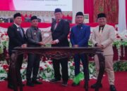 Sahkan RPJMD Tahun 2025-2029, Pemkab Bolmong Hadiri Rapat Paripurna DPRD