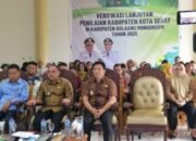 Bolmong Menuju Kabupaten Sehat, Yusradon Gelar Rapat Virtual