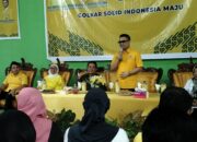 Jelang HUT Ke-61, Golkar Bolmong Bagikan Sembako Gratis