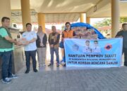 Pasca Banjir Bandang, Pemprov Sulut Serahkan Bantuan Sosial Kepada Pemkab Bolmong