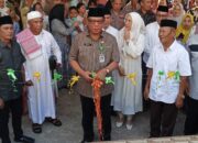 Wakili Bupati Yusra Alhabsyi, Sekda Abdullah Mokoginta Resmikan Masjid Hajar Aswad Wangga Satu