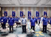 Gubernur YSK Hadiri Rakerda Demokrat Sulut, Tekankan Pentingnya Sinergi Politik untuk Pembangunan