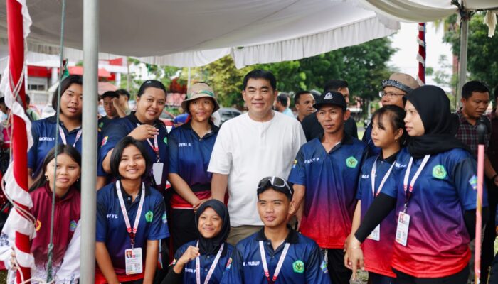 Gubernur Yulius Selvanus Pantau Maraton Sejumlah Venue Porprov XII Sulut
