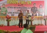 Pisah Sambut Dandim 1303 BM Dihadiri Walikota Weny Gaib