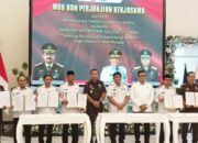 Dukung Penindakan Korupsi, Bupati Yusra Alhabsyi Hadiri Penanda Tanganan Nota Kesepahaman Bersama Kejati Sulut