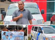 Penuhi Janji Politiknya, Gubernur YSK Serahkan Mobil Ambulance Bagi Umat Hindu Kembang Merta Bersatu