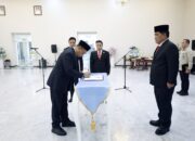 Gubernur YSK Lantik Putra BMR Jabat Kepala Dinas Kelautan dan Perikanan