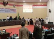 Rapat Paripurna DPRD, Walikota Kotamobagu Wenny Gaib Sampaikan LKPJ Tahun 2025
