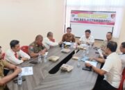 Sinergitas Gakkum, Polres dan Pemkot Kotamobagu Gelar Rapat koordinasi