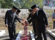 Jelang HUT RI ke 81, WG-RVM Pimpin Ziarah ke Taman Makam Nasional Kotamobagu