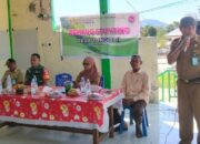 Wujudkan Desa Sehat, Pemdes Tungoi II Gelar Musdes Rembug Stunting